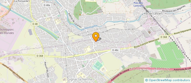 localisation de l'entreprise SYRIEL INVESTISSEMENTS à GIGNAC-LA-NERTHE