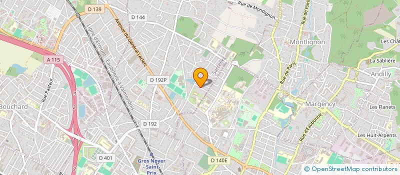 localisation de l'entreprise SYRIELLE à SAINT-PRIX