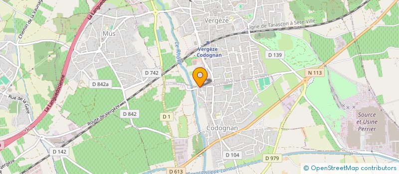 localisation de l'entreprise SYRILENE  CODOGNAN