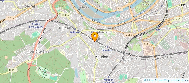 localisation de l'entreprise SYRINX à MEUDON