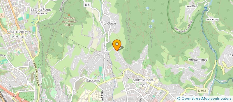 localisation de l'entreprise SYRIUS  SAINT-ALBAN-LEYSSE