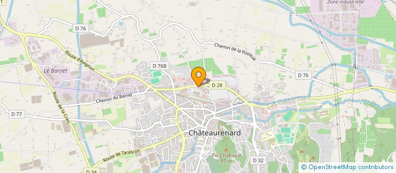 localisation de l'entreprise SYRIUS M.I.N. à CHATEAURENARD