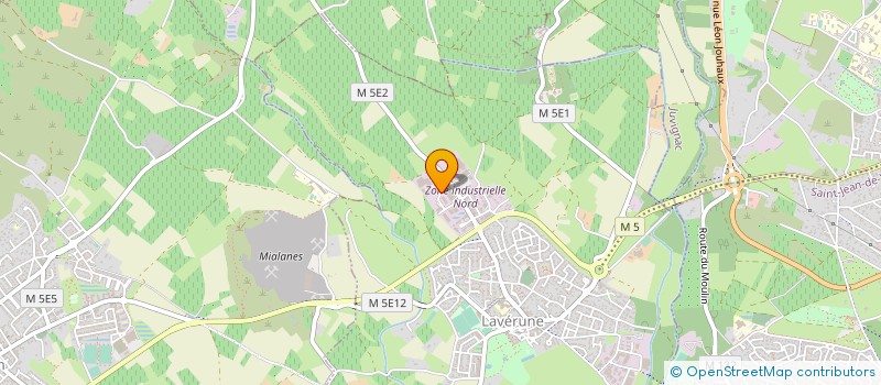 localisation de l'entreprise SYRIUS SOLAR INDUSTRY à LAVERUNE