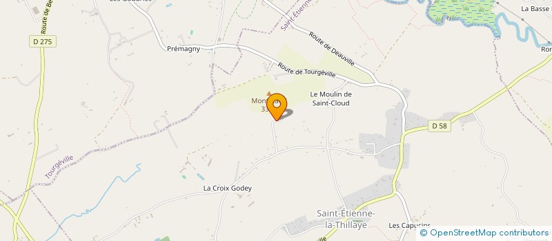 localisation de l'entreprise SYRKA & SVET  SAINT-ETIENNE-LA-THILLAYE