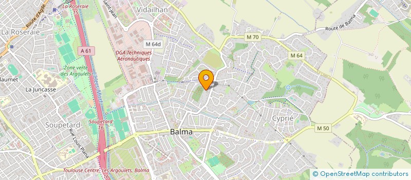 localisation de l'entreprise SYRNEO à BALMA