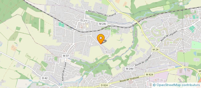 localisation de l'entreprise SYRO  BRAX