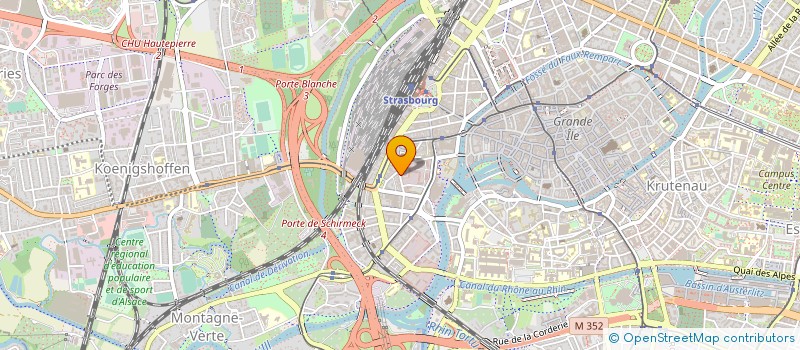 localisation de l'entreprise SYROLD à STRASBOURG