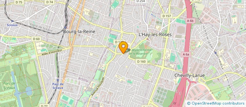 localisation de l'entreprise SYROSALINE  L'HAY-LES-ROSES