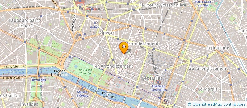 localisation de l'entreprise SYRTAKI TOURS à PARIS