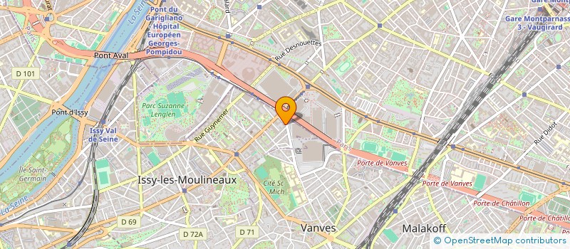 localisation de l'entreprise SYRTALS MARKETS à ISSY-LES-MOULINEAUX