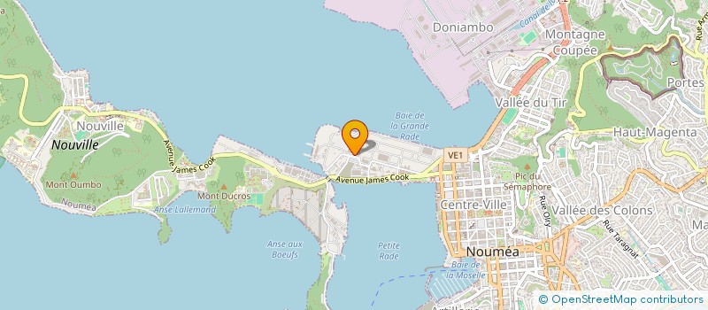 localisation de l'entreprise SYRTIS PROTECTION à NOUMEA
