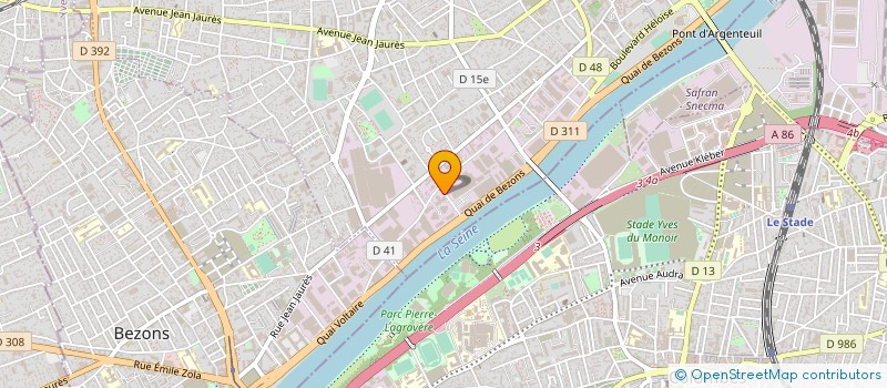 localisation de l'entreprise SYRUS GROUPE  ARGENTEUIL