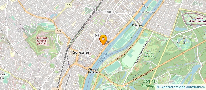 localisation de l'entreprise SYRYS à SURESNES