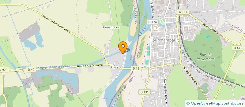 localisation de l'entreprise SYS.A.P INDUSTRIES à COURS-LES-BARRES