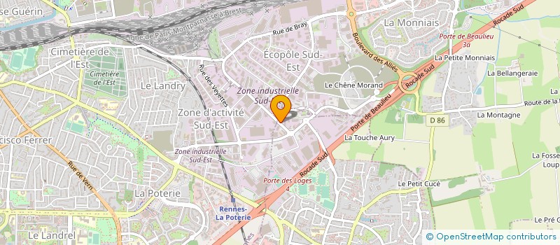 localisation de l'entreprise SYS CO à CESSON-SEVIGNE