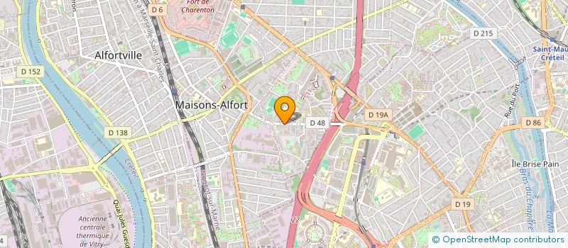 localisation de l'entreprise SYS.COM  MAISONS-ALFORT