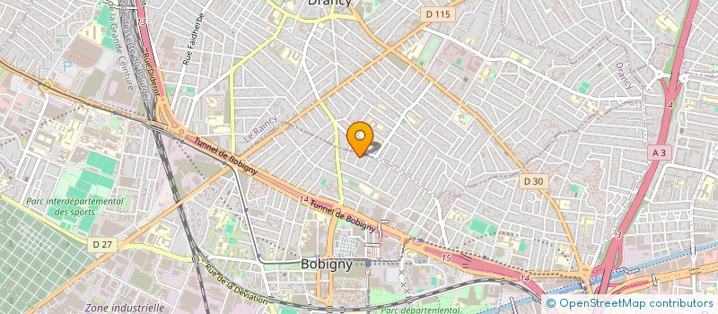 localisation de l'entreprise SYS CONNECT à BOBIGNY