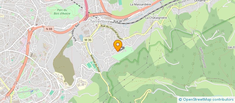 localisation de l'entreprise SYS IMMO  SAINT-ETIENNE