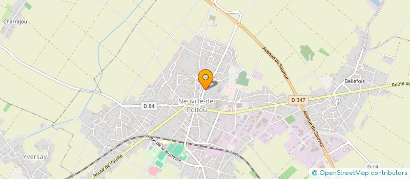 localisation de l'entreprise SYS-TR@DE  NEUVILLE-DE-POITOU