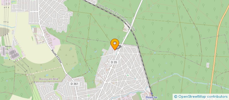 localisation de l'entreprise SYSA  OZOIR-LA-FERRIERE