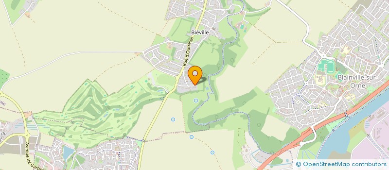 localisation de l'entreprise SYSAE  BIEVILLE-BEUVILLE