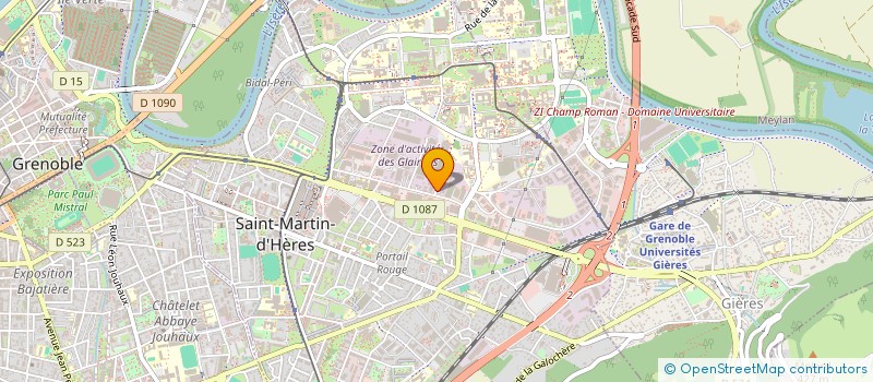 localisation de l'entreprise SYSAWARE GROUPE ALMA à SAINT-MARTIN-D'HERES