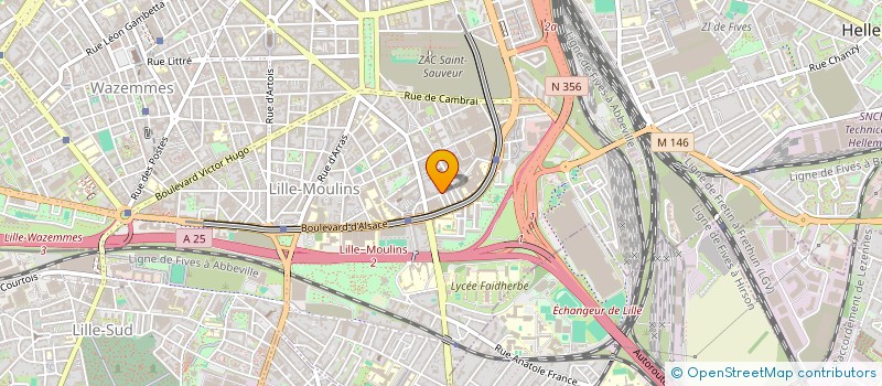 localisation de l'entreprise SYSCATALYST à LILLE
