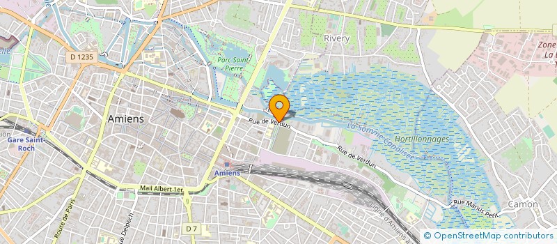 localisation de l'entreprise SYSCOM à AMIENS
