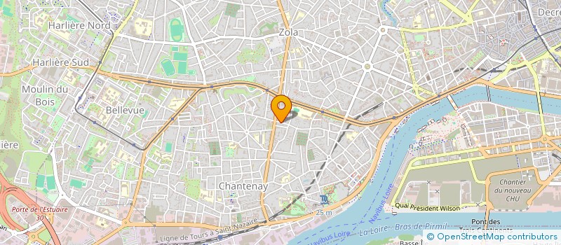 localisation de l'entreprise SYSCREA à NANTES