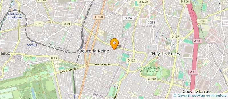 localisation de l'entreprise SYSDBSTOR EXPERTISE à BOURG-LA-REINE