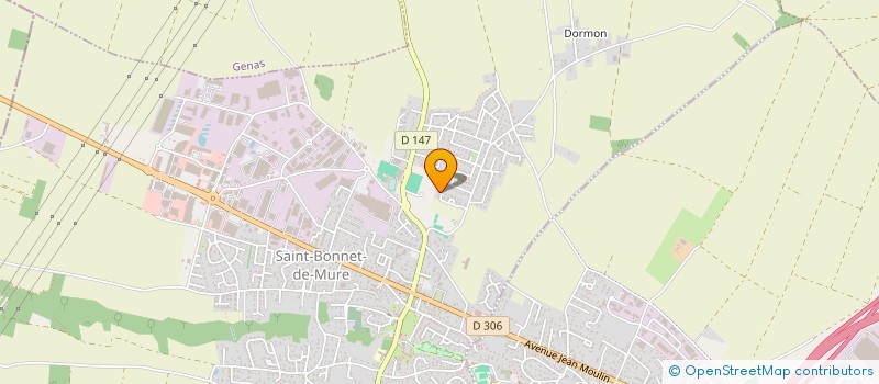 localisation de l'entreprise SYSDOM  SAINT-BONNET-DE-MURE