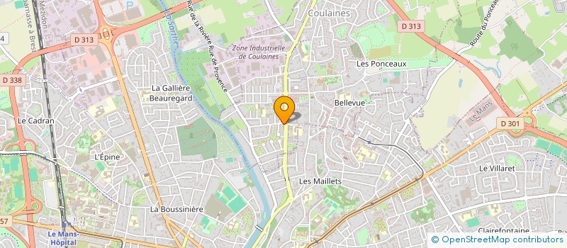 localisation de l'entreprise SYSH TRADE  COULAINES