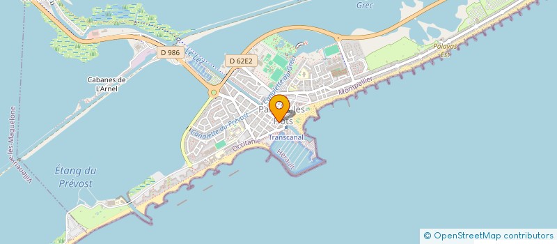 localisation de l'entreprise SYSLC à PALAVAS-LES-FLOTS