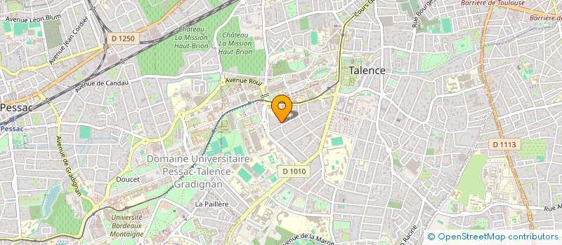localisation de l'entreprise SYSMA TECHNIQUE SARL à TALENCE