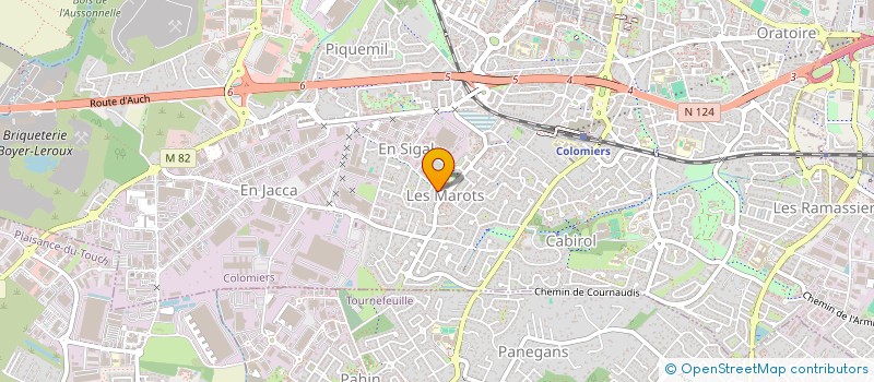 localisation de l'entreprise SYSMECA INGENIERIE à COLOMIERS