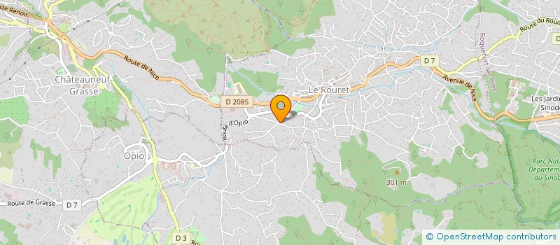 localisation de l'entreprise SYSNET  LE ROURET