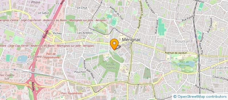 localisation de l'entreprise SYSNET INFORMATIQUE à MERIGNAC