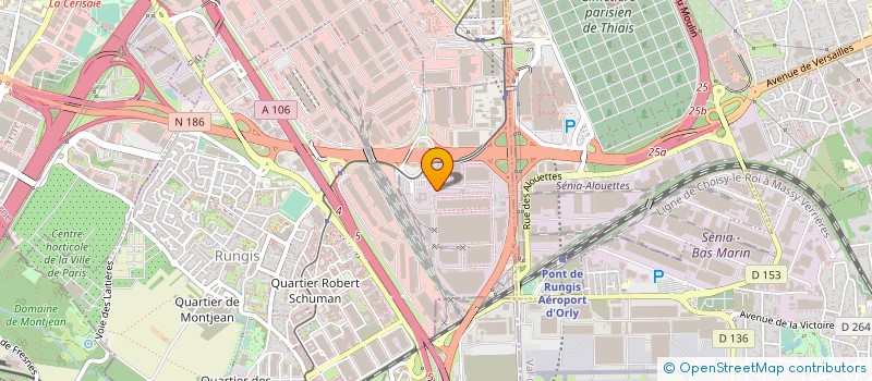 localisation de l'entreprise SYSPAK à RUNGIS