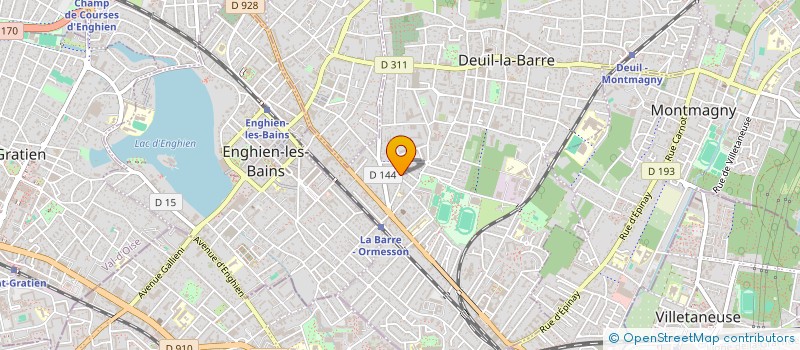 localisation de l'entreprise SYSPARK FRANCE  DEUIL-LA-BARRE