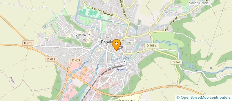 localisation de l'entreprise SYSROX  PROVINS