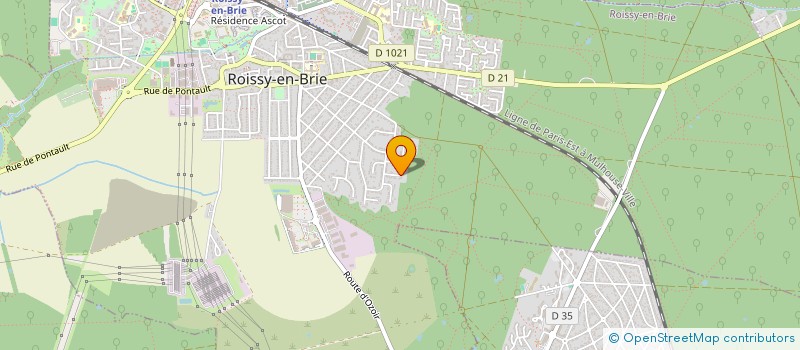 localisation de l'entreprise SYSSEN à ROISSY-EN-BRIE
