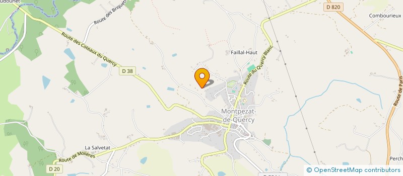 localisation de l'entreprise SYST  MONTPEZAT-DE-QUERCY