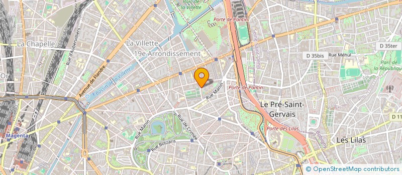 localisation de l'entreprise SYST CABOT OUAKRAT GANOUNA I S à PARIS
