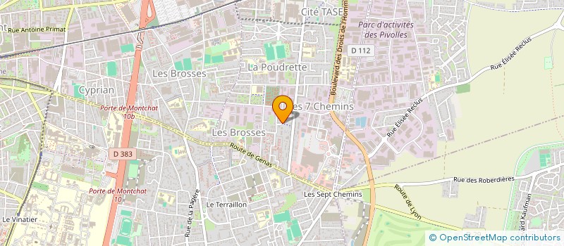 localisation de l'entreprise SYST ELEC  VAULX-EN-VELIN