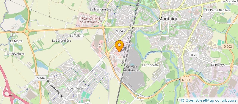 localisation de l'entreprise SYST'M 2 ROO à MONTAIGU-VENDEE