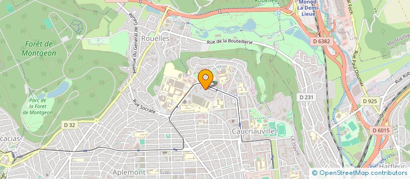 localisation de l'entreprise SYSTACOMM à LE HAVRE