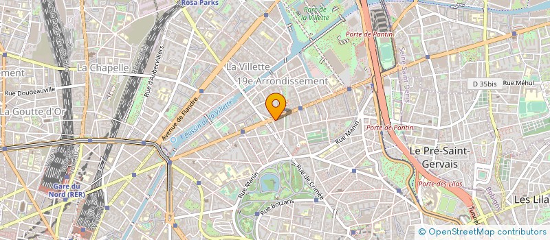 localisation de l'entreprise SYSTAL DIFFUSION à PARIS