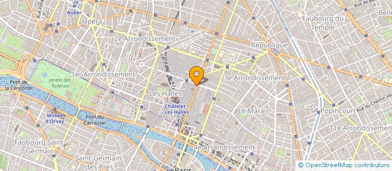 localisation de l'entreprise SYSTE LOG ETUD RESE ASSIST à PARIS