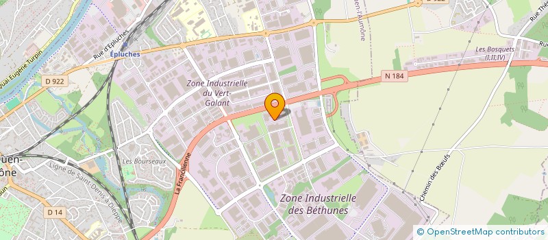 localisation de l'entreprise SYSTE PROTE ET CT ENVIR ET SITES à SAINT-OUEN-L'AUMONE