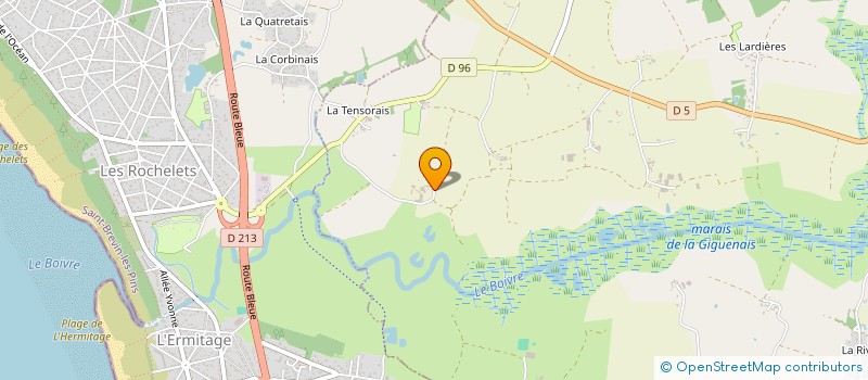 localisation de l'entreprise SYSTEK  SAINT-PERE-EN-RETZ